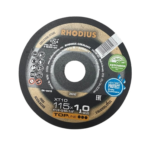 Rhodius XT10 Cutting Disc 115mm x 1.0mm