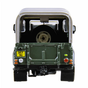 Britains Land Rover Defender 90 with Canopy - 1:32 Scale Keswick Green Model