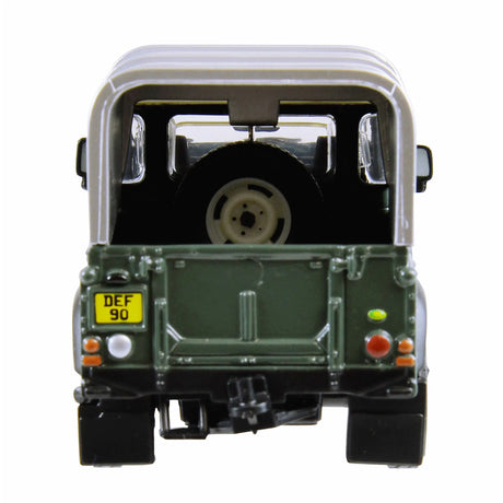 Britains Land Rover Defender 90 with Canopy - 1:32 Scale Keswick Green Model
