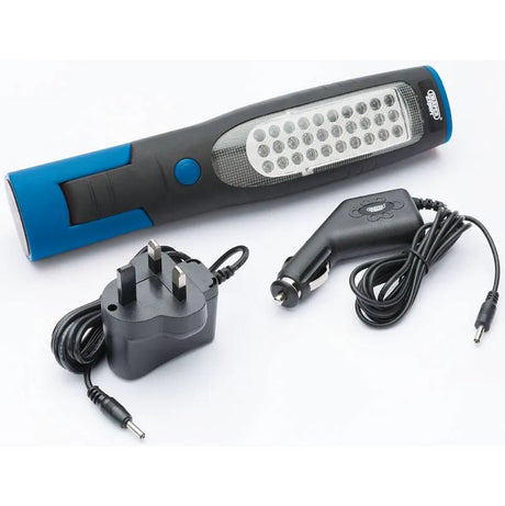Draper Expert Orange 37 Led Rechargeable Magnetic Inspection Lamp