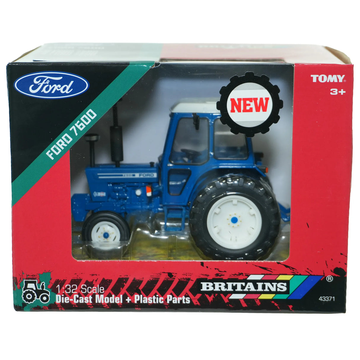 Britains 43371 Ford 7600 with Dual Wheels 1:32 Scale