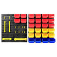 Jefferson 44 Piece Wall Mounted Storage Bin System