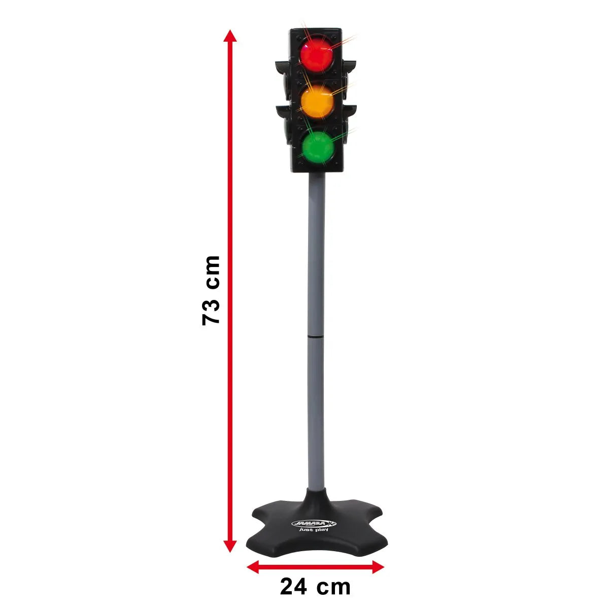 Jamara Traffic Light-Grand - Realistic Traffic Training Light for Kids