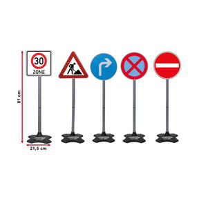 Jamara Traffic-Set-Grand B - Educational Traffic Sign Set for Kids