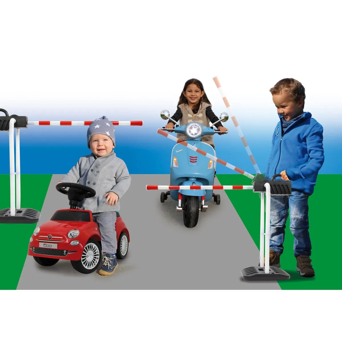 Jamara Traffic Boom Gate Grand - Realistic Mechanical Barrier