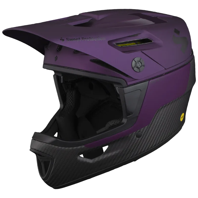 Sweet Protection Arbitrator Purple Helmet 