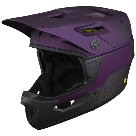 Sweet Protection Arbitrator Purple Helmet 