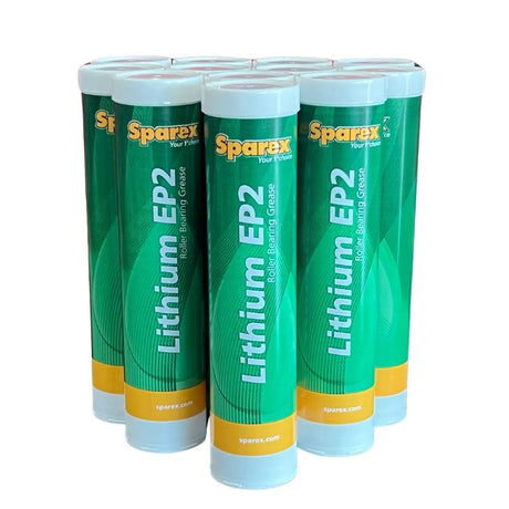 Box of 12  Sparex Lithium EP2 Grease 400g | High-Temperature, Corrosion-Resistant Grease with Extreme Pressure Additive