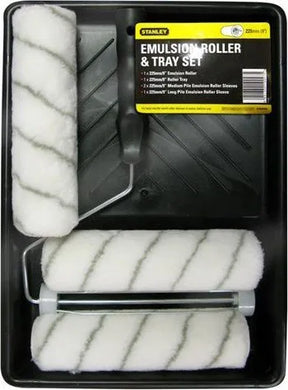 Stanley Emulsion Roller Set with 3 Sleeves