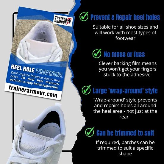 Trainer Armour - Heel Hole Preventer