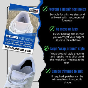 Trainer Armour - Heel Hole Preventer