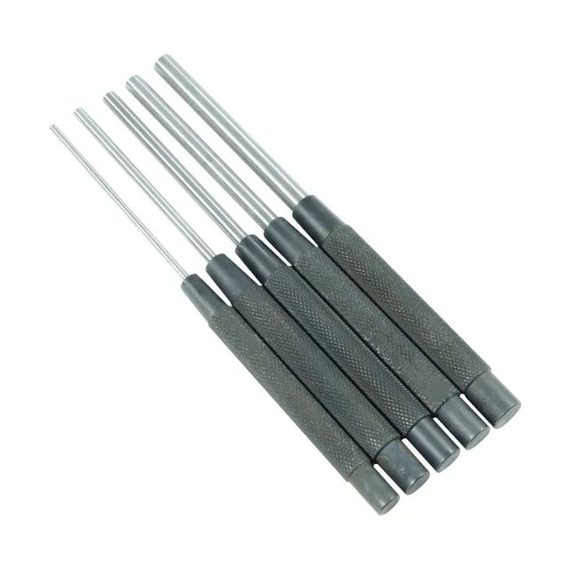 Jefferson 5 Piece Extra Long Parallel Pin Punch Set 