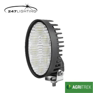 Agritrek 5.5 Inch Oval LED Work Lamp 40W - 247 CA 5755, 9-32V Flood Beam