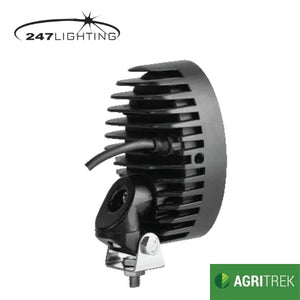 Agritrek 5.5 Inch Oval LED Work Lamp 40W - 247 CA 5755, 9-32V Flood Beam