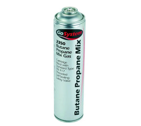 GoSystem 2350 Butane Propane Mix Gas Cartridge 350g - EN417 Thread Compatible