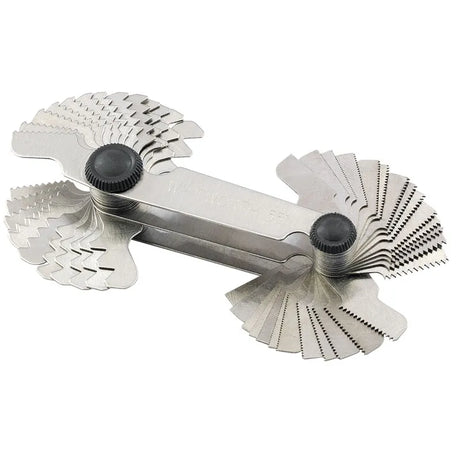 Draper 52 Blade 0.25-6mm and 4-62 BSW Screwpitch Gauge Set
