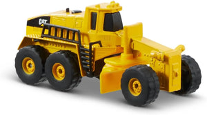 CAT Metal 3-Pack Concrete Mixer, Dump Truck, Grader