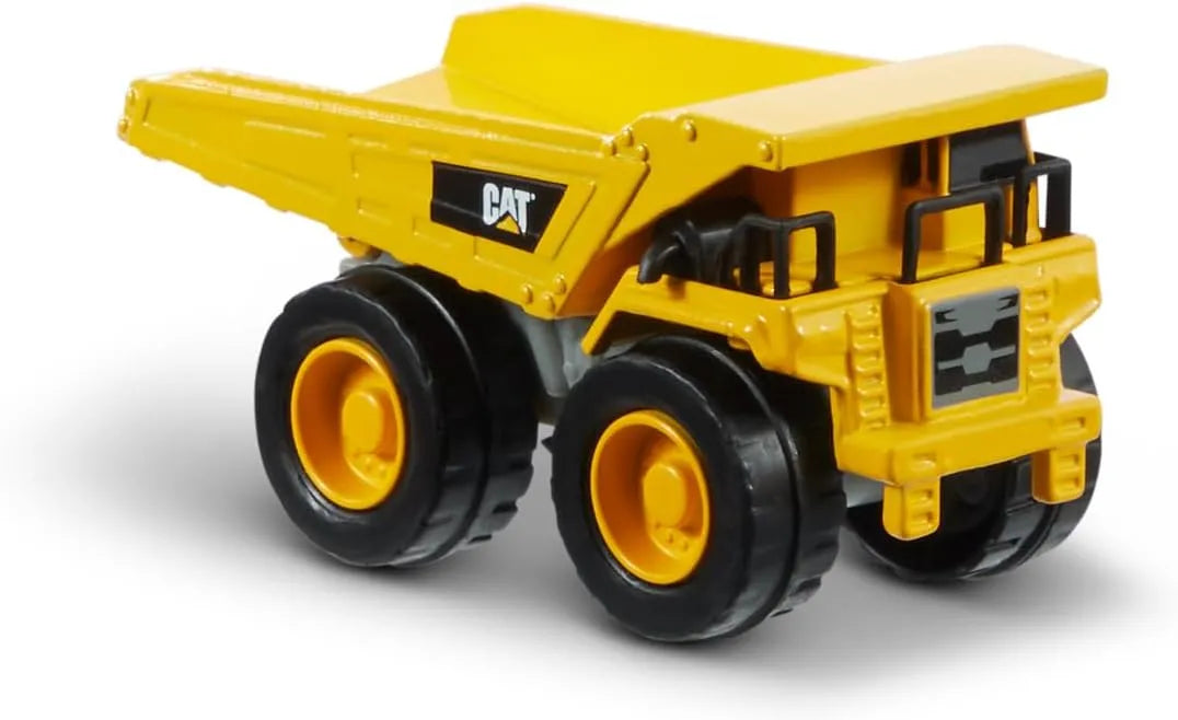 CAT Metal 3-Pack Concrete Mixer, Dump Truck, Grader