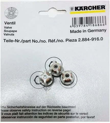 Karcher 2.884-916.0 Karcher Pressure Check Valve Set of 3