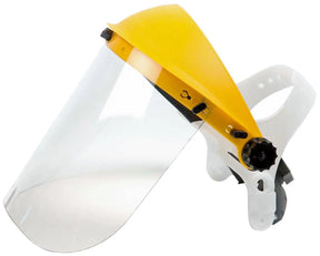 AMA 07070 Protective Visor with Polycarbonate Visor and Adjustable Head Support