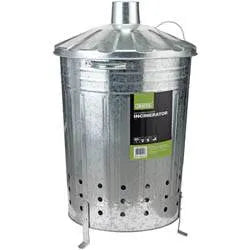 Draper Galvanised Garden Incinerator 85 Litre