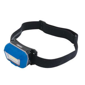 Draper Rechargeable Cob Led Head Lamp (3w)