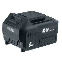 Draper D20 20 v Li-Ion Battery, 5.0 Ah