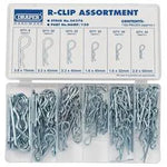 Draper R CLIP ASSTMNT 150 PCS