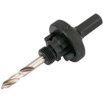 Draper 7/16" Arbor with HSS Pilot Drill for Holesaws between 32mm - 210mm