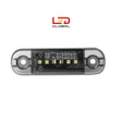 6 LED Flush Mount Marker Light (White) - 12/24V, IP67, EMC & RoHS Compliant (LG106)