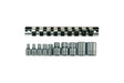 Teng Tools Rail Set 10 Pc 3/8 1/4 D