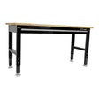 Jefferson 60" Adjustable Work Table with Drawer - JEFTBL05-01