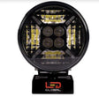60W 7" LED Driving Light with Dual Colour Position - Combo Beam