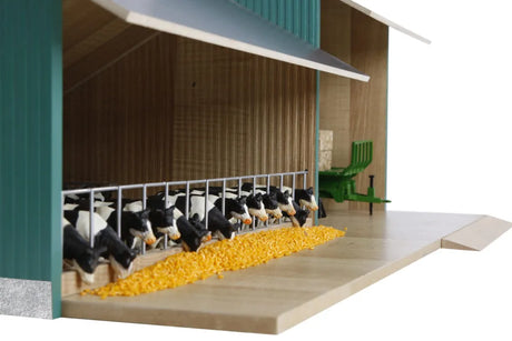 Kids Globe Cattle & Machinery Farm Shed