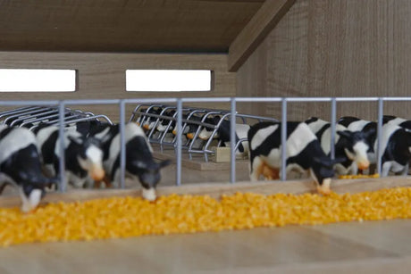 Kids Globe Cattle & Machinery Farm Shed