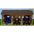 Kids Globe Wood Farm Machinery Shed 1:16