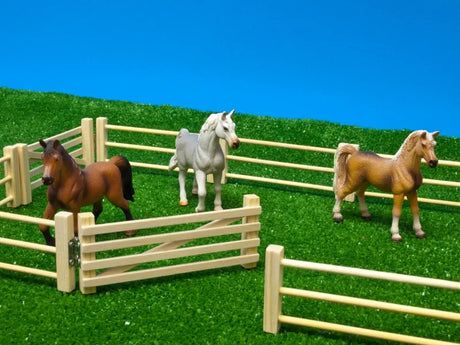 Kids Globe Wooden Fence (Pack of 6)