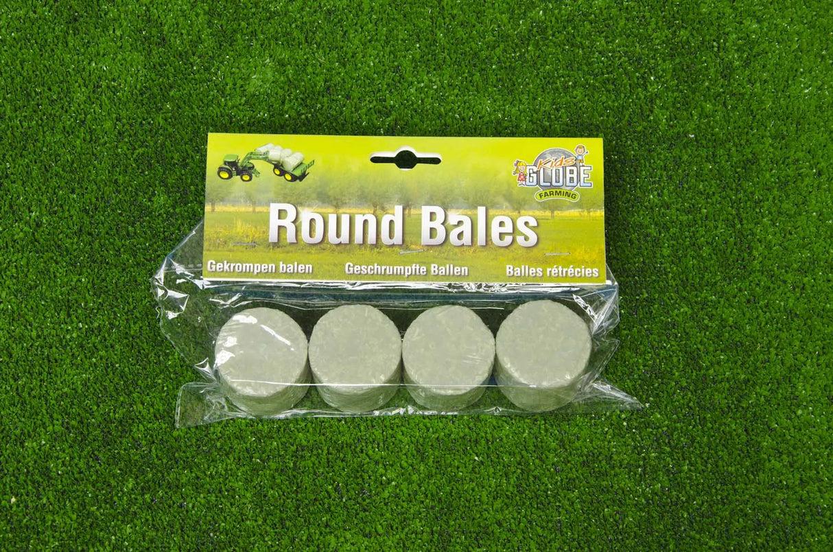 Kids Globe Wrapped Bales Round Set (Pack of 4)