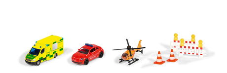 SIKU Gift Set Rescue - Detailed Emergency Vehicles Model Set