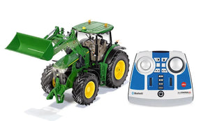 Siku John Deere 7310R with front loader and Remote Control