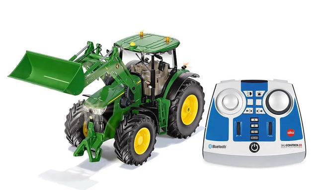 Siku John Deere 7310R with front loader and Remote Control