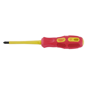 Draper No.2 x 100mm Fully Insulated PZ Slot Screwdriver