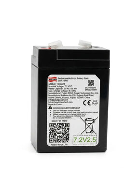 Peg Perego 6V 2.5Ah Lithium Replacement Battery