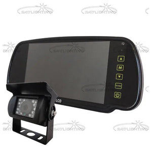 247 7" Rear View Mirror Camera Kit