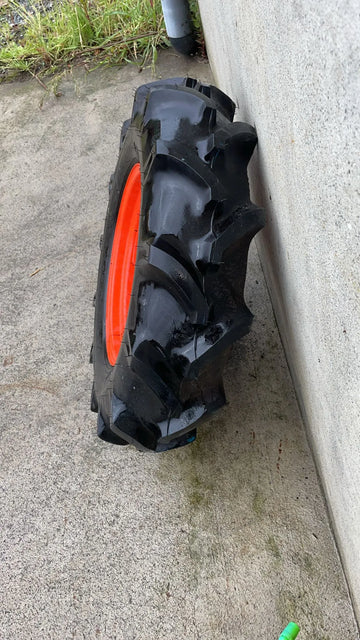 8.0 x 16 Rear Agri Tyres + 6 stud rim to suit B1 