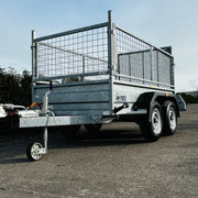 M-Tec 8ft x 4ft 2" Twin Axle Trailer