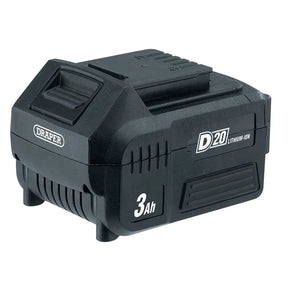 Draper D20 20 v Li-Ion Battery, 3.0 Ah