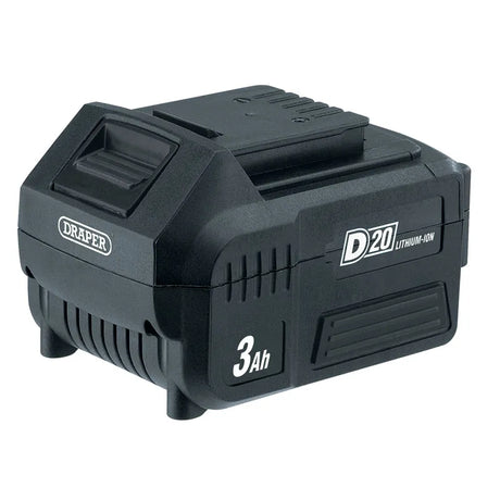 Draper D20 20 v Li-Ion Battery, 3.0 Ah