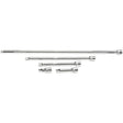 Draper Extension Bar Set, 3/8" Sq. Dr., Polished Chrome (5 Piece)