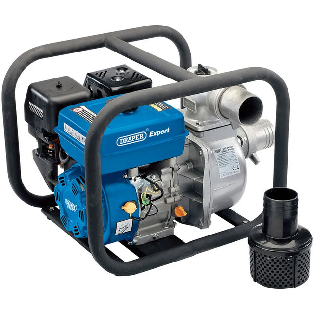 Draper 1000L/Min 7HP 4 Stroke Petrol Water Pump Kit
